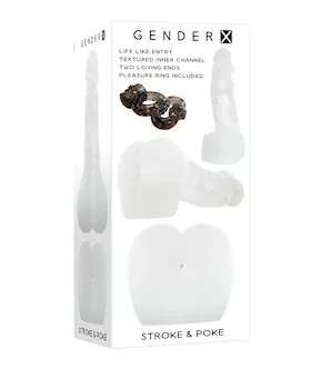 Gender X Stroke & Poke - Clear