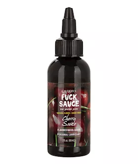 Fuck Sauce Flavored Water Based Personal Lubricant - 2 Oz Cherry