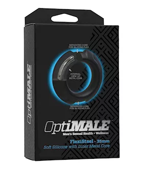 Optimale Flexisteel Cock Ring - 35mm Black