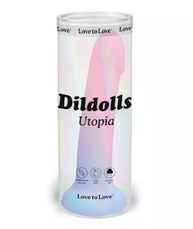 Love To Love Curved Suction Cup Dildolls Utopia - Asst Colors