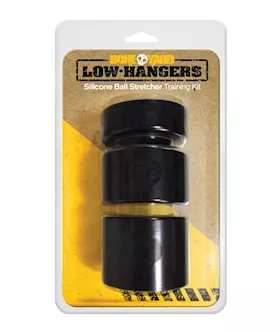 Boneyard Low Hangers Silicone Ball Stretcher Training Kit - Black