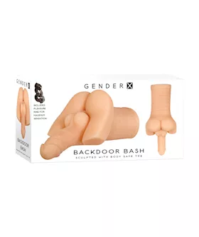 Gender X Backdoor Bash Stroker - Light