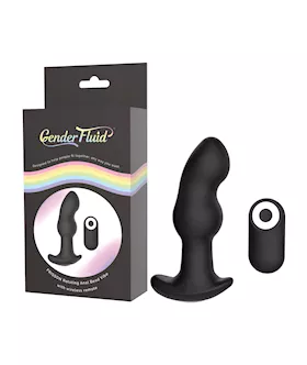 Gender Fluid Frission Anal Vibe W/remote - Black