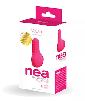 Vedo Nea Rechargeable Finger Vibe - Foxy Pink