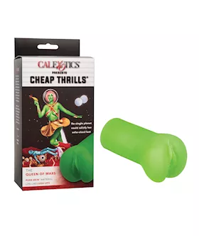 Cheap Thrills The Queen Of Mars Pussy Masturbator - Green