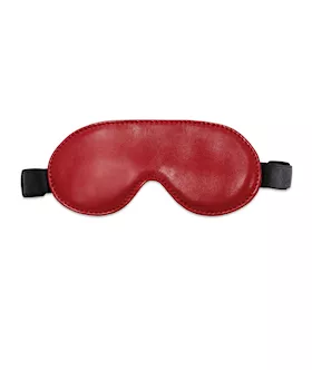 Sultra Leather Blindfold - Red