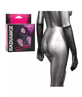 Radiance Full Length Gloves Black O/s