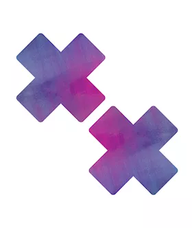 Neva Nude Chameleon Color Changing X Factor Pasties - Pink/purple