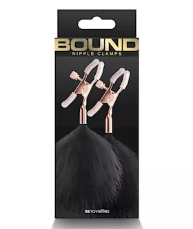 Bound F1 Nipple Clamps - Black