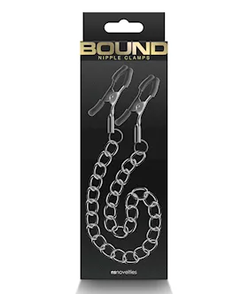 Bound Dc2 Nipple Clamps - Gunmetal