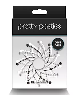 Pretty Pasties Charm I - Black