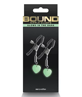 Bound G3 Nipple Clamps - Gunmetal
