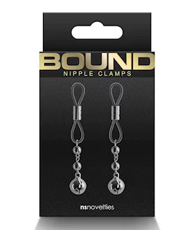 Bound D1 Nipple Clamps - Gunmetal