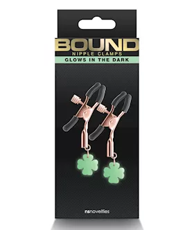 Bound G4 Nipple Clamps - Rose Gold