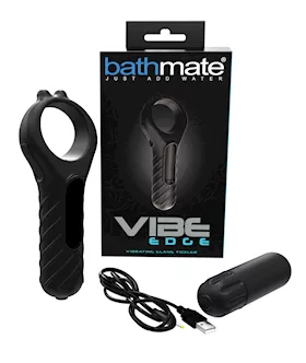 Bathmate Vibe Edge Glans Tickler - Black