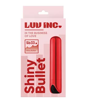 Luv Inc. Shiny Bullet - Red