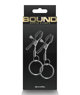 Bound C2 Nipple Clamps - Gunmetal