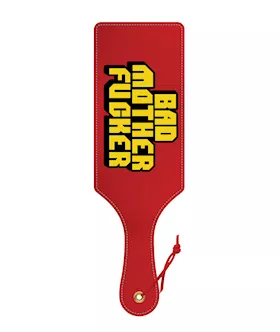 Wood Rocket Bad Mother Fucker Paddle - Multi-color