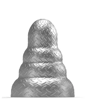 665 Stretch'r Tripole Butt Plug - L Gu