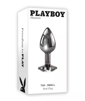 Playboy Pleasure Tux Butt Plug - Small