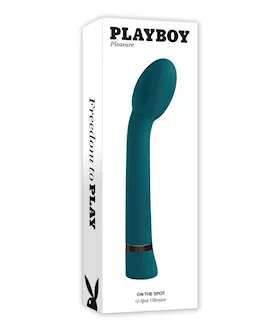 Playboy Pleasure On The Spot G-spot Vibrator - Deep Teal