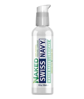 Swiss Navy Naked All Natural Lubricant - 4 Oz