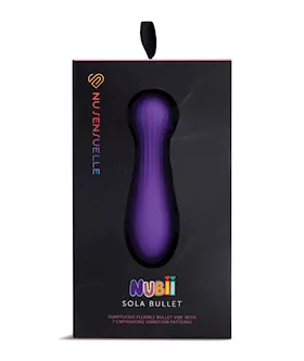 Nu Sensuelle Sola Nubii Flexible Bullet - Purple