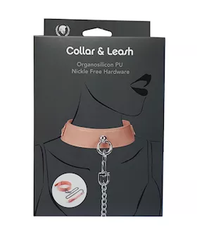 Spartacus Organsilicone Pu Collar & Leash