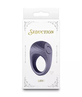 Seduction Levi Cock Ring - Metallic Grey