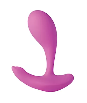 Oly App-enabled Wearable Clit & G Spot Vibrator - Pale Pink