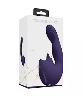 Shots Yumi Triple Action G-spot Vibrator & Stimulator - Purple
