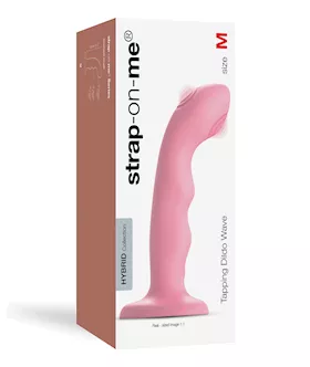 Strap On Me Tapping Dildo - Rose Coral