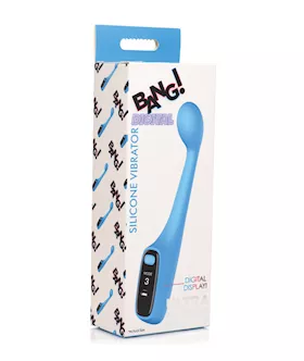 Bang! 10x Digital G-spot Vibrator - Blue