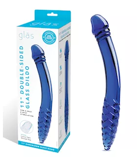 Glas 11" Double-sided Dildo G-spot & P-spot Stimulation