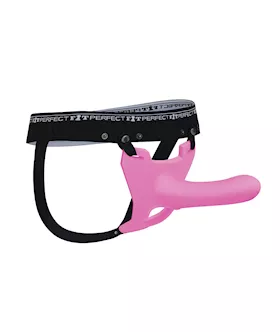 Perfect Fit Zoro 6.5" Strap On W/case - Pink