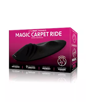 Whipsmart Rideables Magic Carpet Ride Vibrating Pad - Black