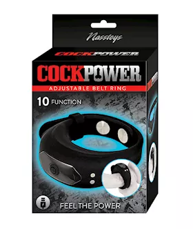 Cockpower Adjustable Belt Ring - Black