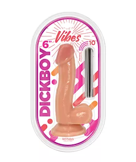 Dick Boy Vanilla Lovers 6" Vibe Bullet
