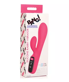 Bang! 10x Digital Rabbit Vibrator - Pink