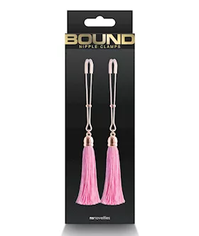 Bound T1 Nipple Clamps - Pink