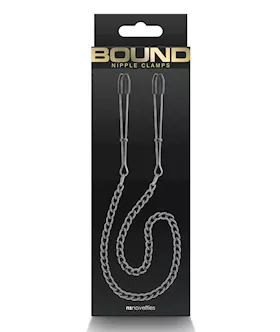 Bound Dc3 Nipple Clamps - Gunmetal