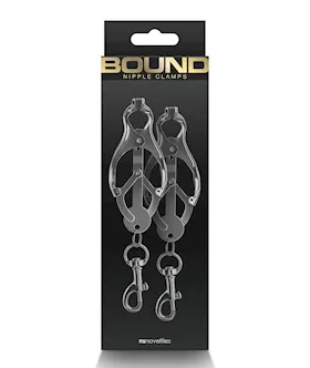 Bound C3 Nipple Clamps - Gunmetal