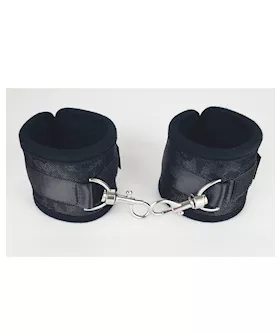 Spartacus Wrist Restraints - Neoprene Black