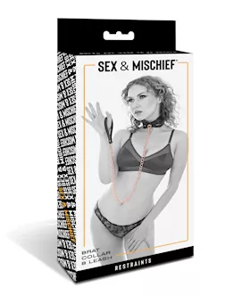 Sex & Mischief Brat Collar & Leash