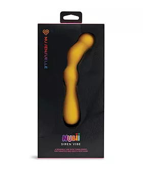 Nu Sensuelle Siren Nubii G-spot Vibe W/hinge - Yellow