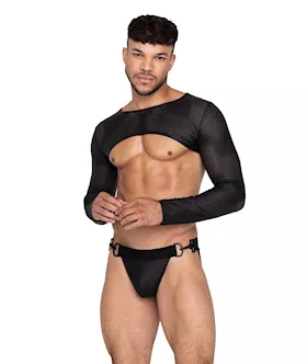 Master Crop Top Black Sm