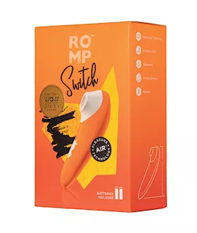 Romp Switch X Clitoral Vibrator - Orange