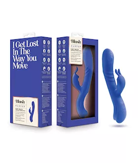 Blush Harper Rabbit Vibrator - Midnight
