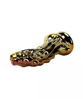 Rising Dragon Glass Dildo