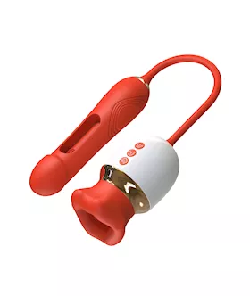 Hot Lips Licking and Thrusting Vibrator